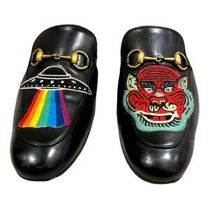 Mens Princetown Gucci Flats - Excellent Condition 7.5US